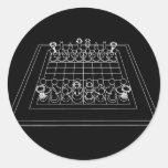 Chessboard & Chess Pieces: Stickers
