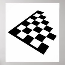 Chessboard chess posters