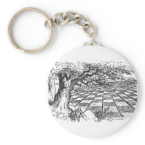 Chessboard keychains