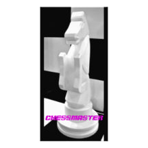 Chessmaster, Knight Chess Piece Photo Card