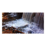 Chester Bowl Waterfall Customized Photo Card
