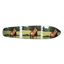 Chestnut Horse Skateboard