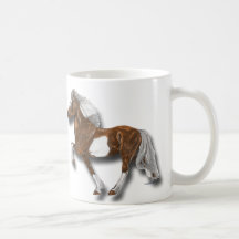 Chestnut Icelandic Tolt Coffee Mugs