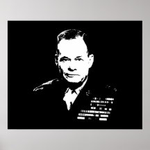 Chesty -- Black and White Posters