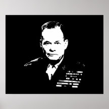 Chesty -- Black and White Posters