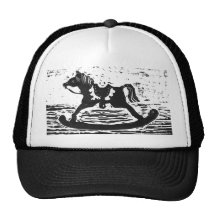 Cheval de basculage,     Giddyup - copie de bloc Casquette