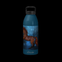 cheval de bouteille d'eau bouteilles