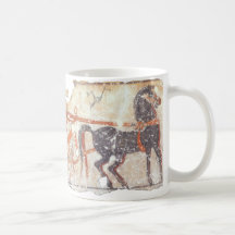 Cheval et char mug