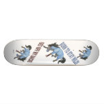 Cheval sauvage de séjour skateboards personnalisés