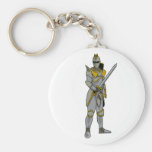 Chevalier dans l'armure porte-clefs