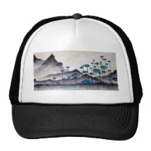 Chevalier rose d'Amanda d'artiste Casquette