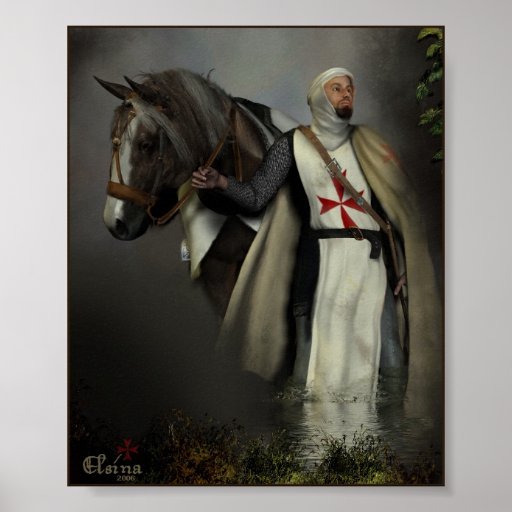Chevalier Templar Affiches