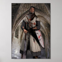Chevalier Templar - le dernier support Affiche
