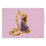 Cheveux de brossage 2 de Rapunzel Carte