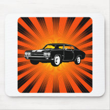 Chevrolet 1970 Chevelle solides solubles 454 Tapis De Souris