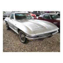 Chevrolet Corvette Custom Invitations