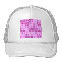 CHEVRON03 PURPLE ZIGZAG ZIG ZAG PATTERNS OPTICAL I MESH HATS