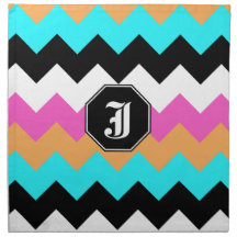 Chevron a modelé des serviettes