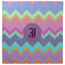 Chevron a modelé des serviettes
