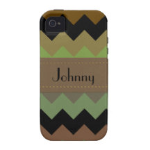 Chevron a modelé le cas de l'iPhone 4 Coques iPhone 4/4S
