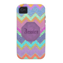 Chevron a modelé le cas de l'iPhone 4 Coque Case-Mate iPhone 4