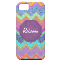 Chevron a modelé le cas de l'iPhone 5 Coques iPhone 5 Case-Mate
