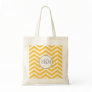 Chevron Monogram Personalized Tote Tote Bag