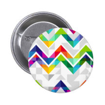 Chevron Rainbow Button