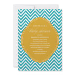 CHEVRON SHOWER | BABY SHOWER INVITATIONS