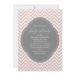 CHEVRON SHOWER | BABY SHOWER INVITATIONS