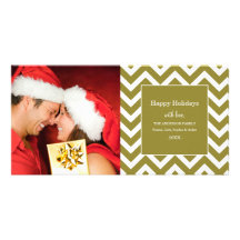 CHEVRON STRIPES  | HOLIDAY PHOTO CARD
