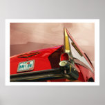 Chevy 57 Rear Tail Poster