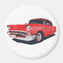 Chevy Bel Air vector illustration Magnet