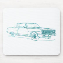 Chevy Chevelle 1964 SS Mousepad