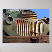 Chevy Grille, Gold Hill Posters