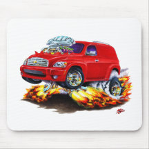 Chevy HHR Red Panel Truck Mouse Pad