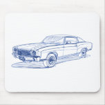 Chevy Monte Carlo 1970 tapis de souris