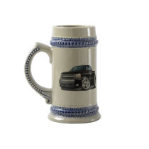 Chevy Silverado Black Extended Cab Coffee Mugs