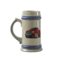 Chevy Silverado Red Extended Cab Coffee Mug