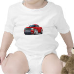 Chevy Silverado Red Extended Cab Rompers