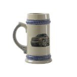 Chevy Silverado Silver Extended Cab Coffee Mug
