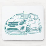 Chevy SparkEV 2014 tapis de souris