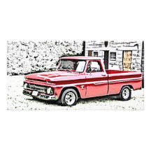 Chevy Truck Photo Card