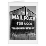 Chew Mail Pouch Tobacco Barn Card