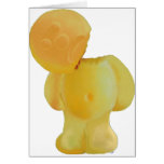 Chewed Jelly Baby Greeting Cards