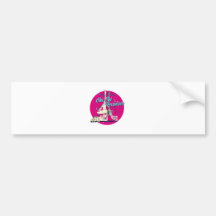Chi Chi Revolver Hula Hoop Bumper Stickers