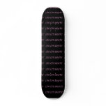 CHI CHI SKATE - Skateboard in pink and black