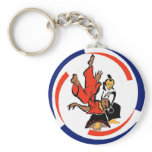 Chi in Aikido Key Chain