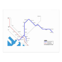 Chiba subway wens kaarten
