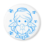 Chibi Angel Magnet
